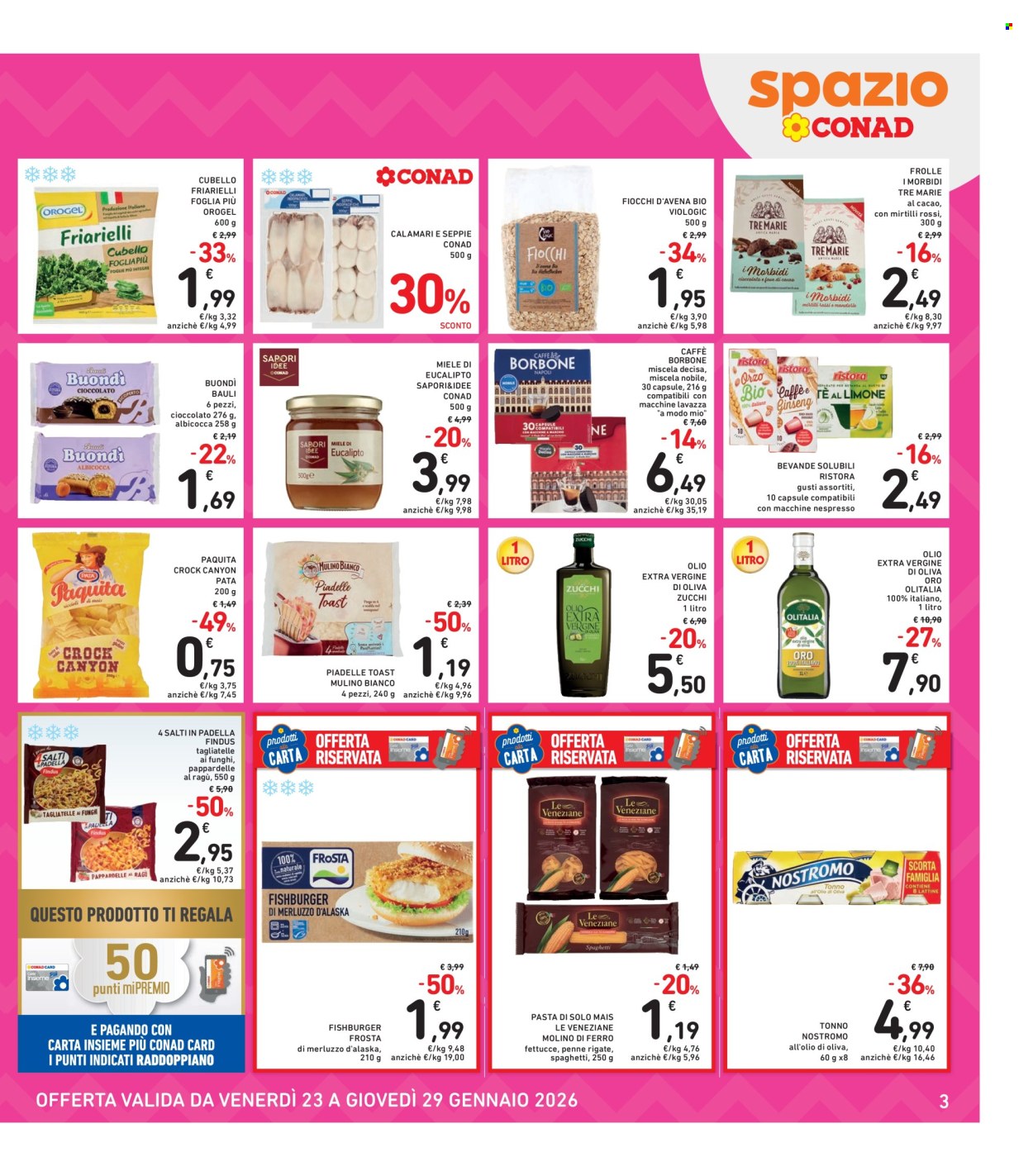 Volantino Spazio Conad - 23/1/2026 - 29/1/2026. Pagina 3