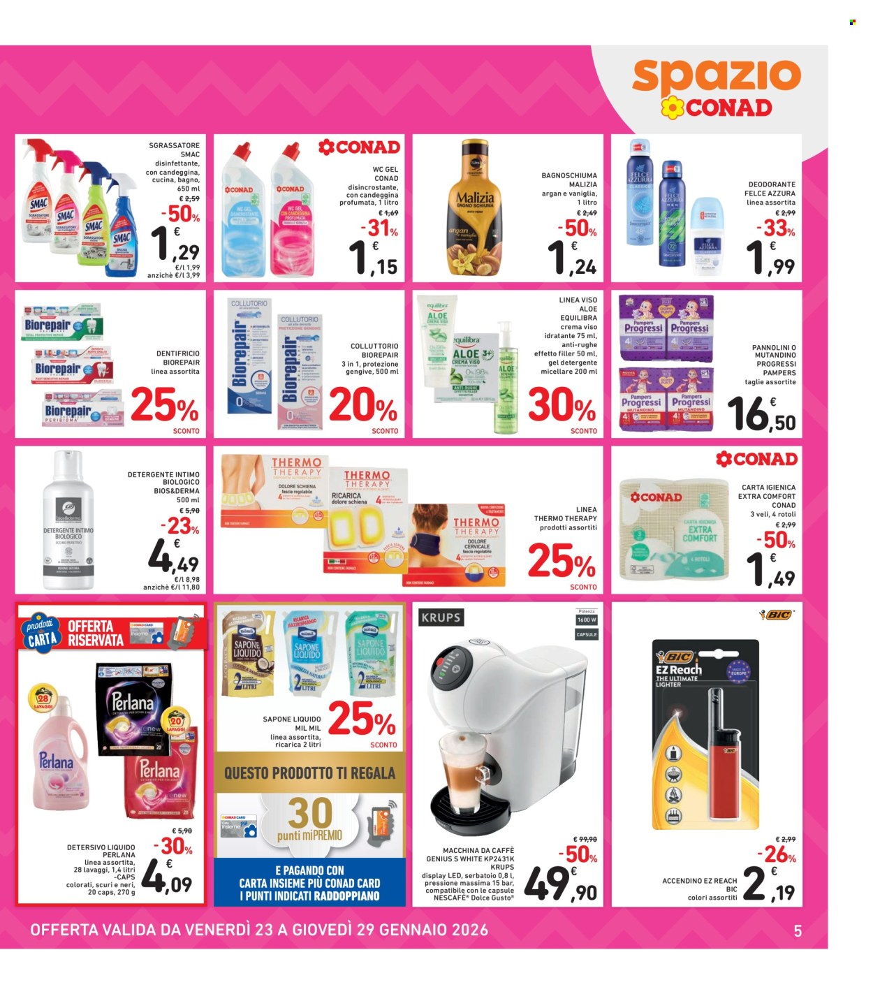 Volantino Spazio Conad - 23/1/2026 - 29/1/2026. Pagina 5