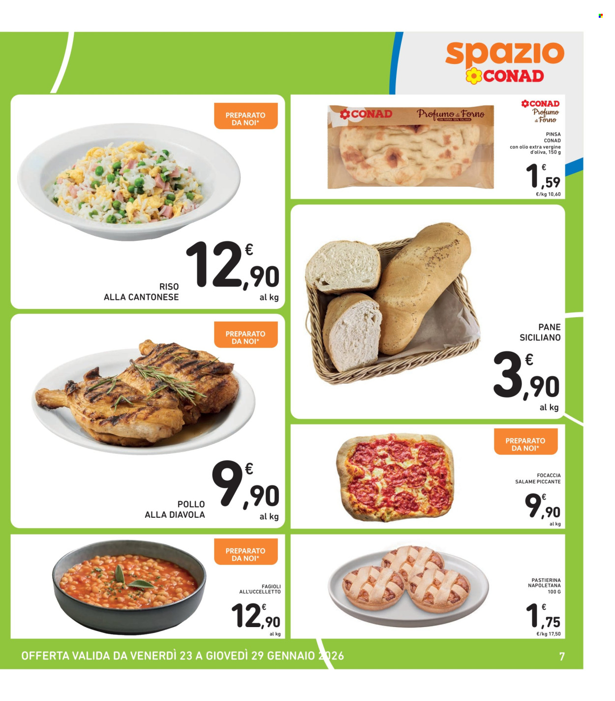 Volantino Spazio Conad - 23/1/2026 - 29/1/2026. Pagina 7