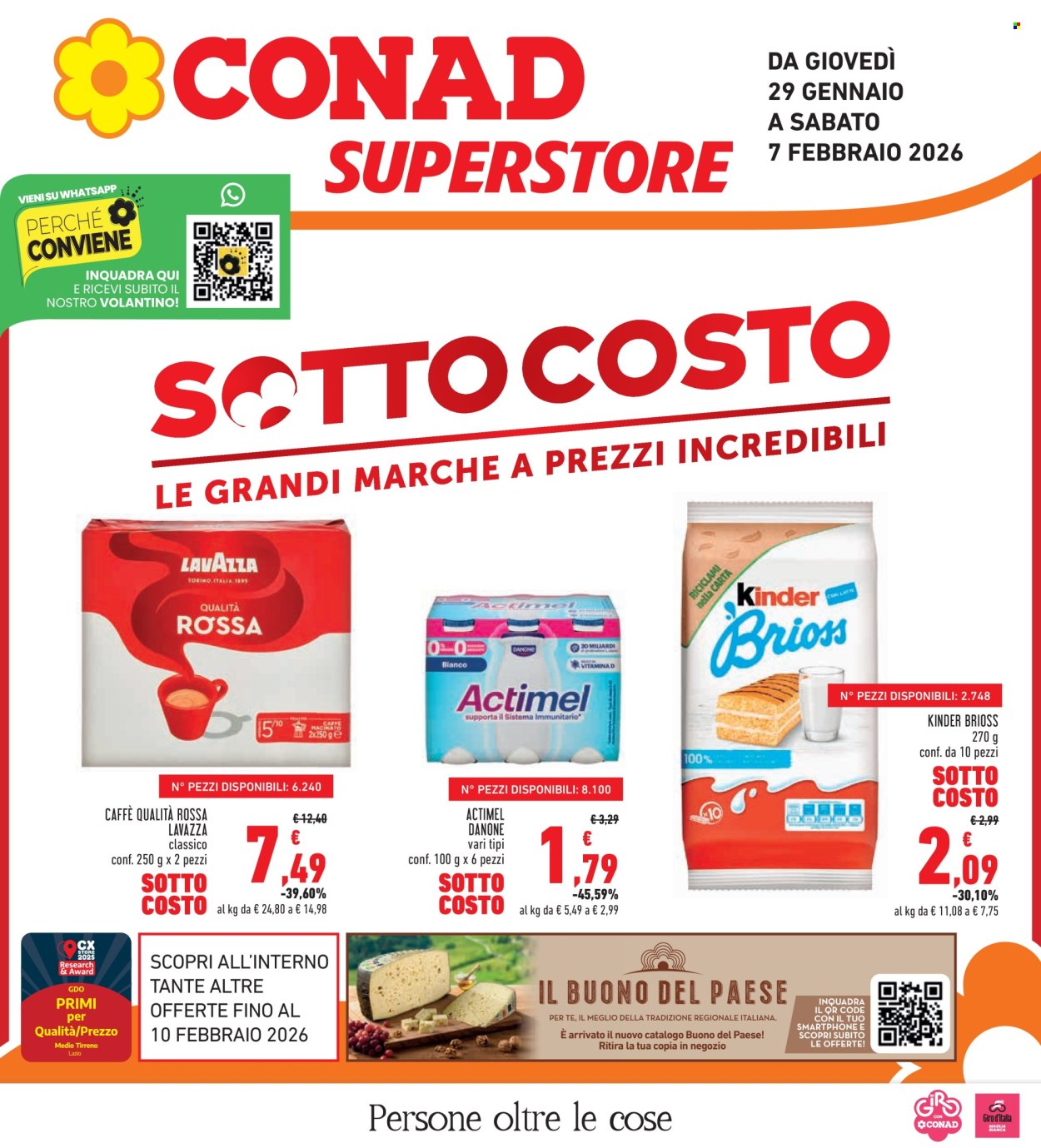 Volantino Conad - 29/1/2026 - 10/2/2026. Pagina 1