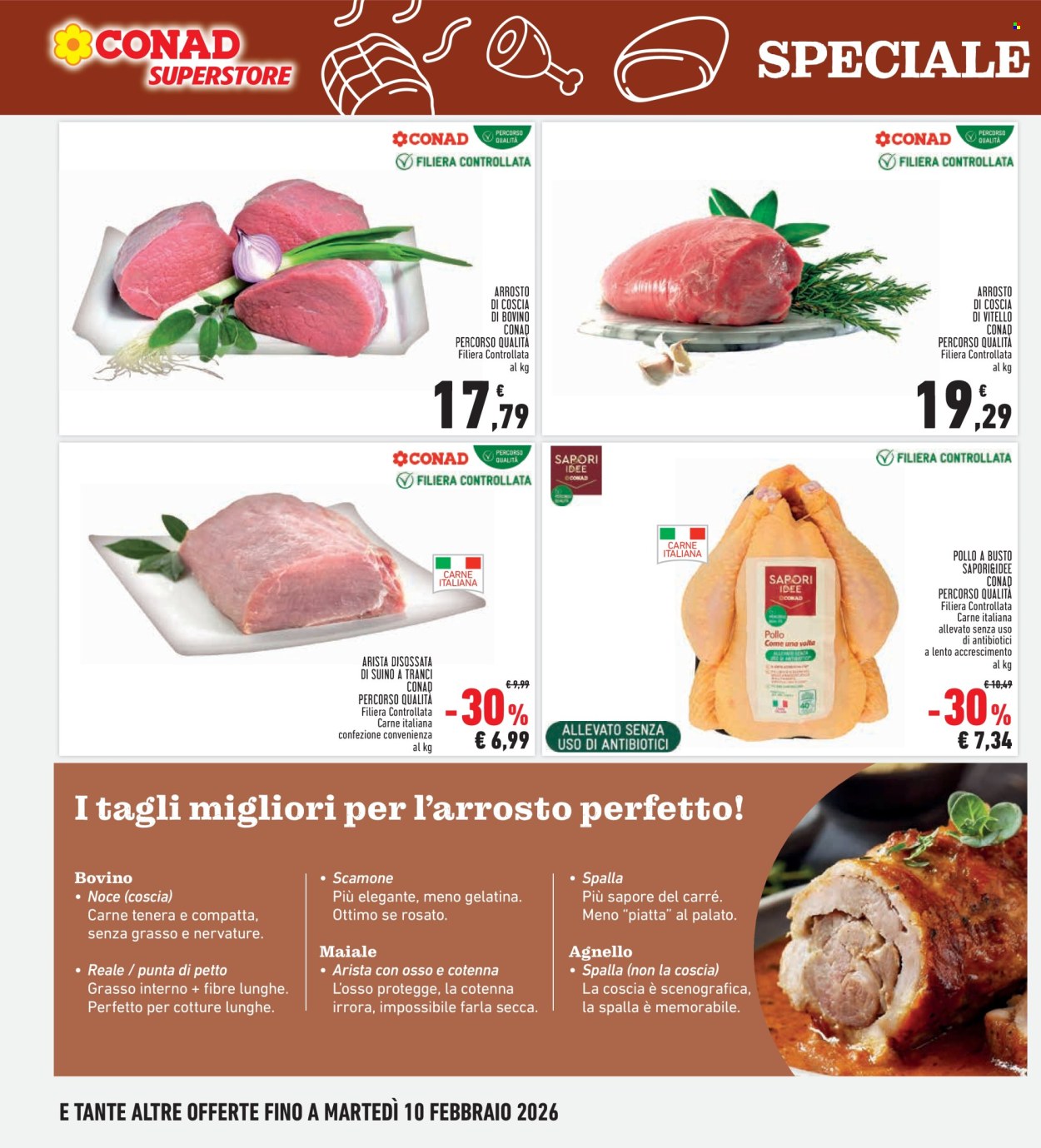 Volantino Conad - 29/1/2026 - 10/2/2026. Pagina 10