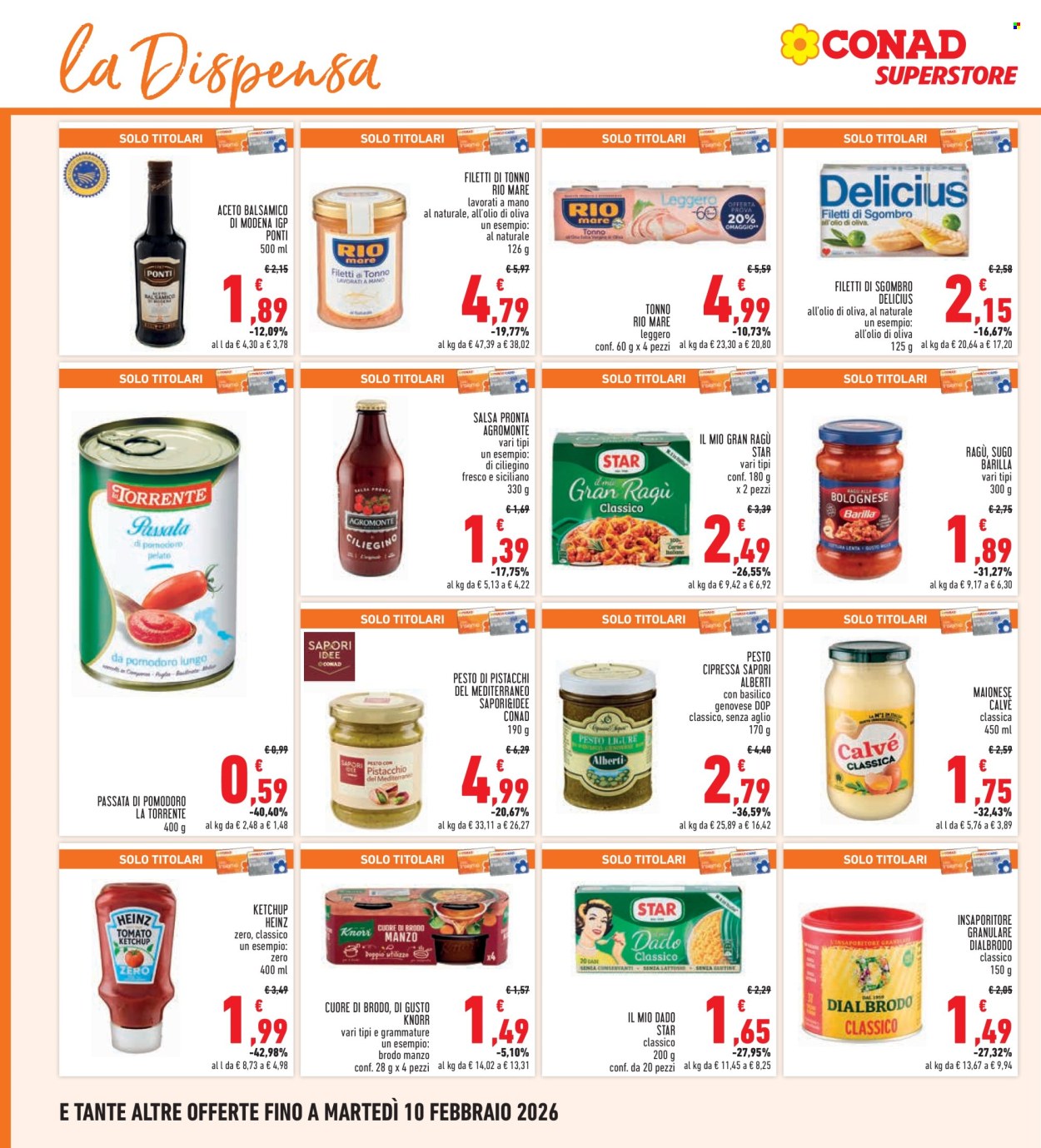 Volantino Conad - 29/1/2026 - 10/2/2026. Pagina 18