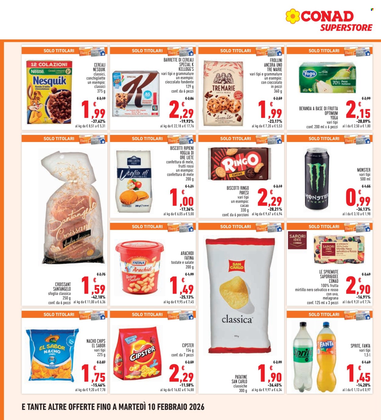 Volantino Conad - 29/1/2026 - 10/2/2026. Pagina 20