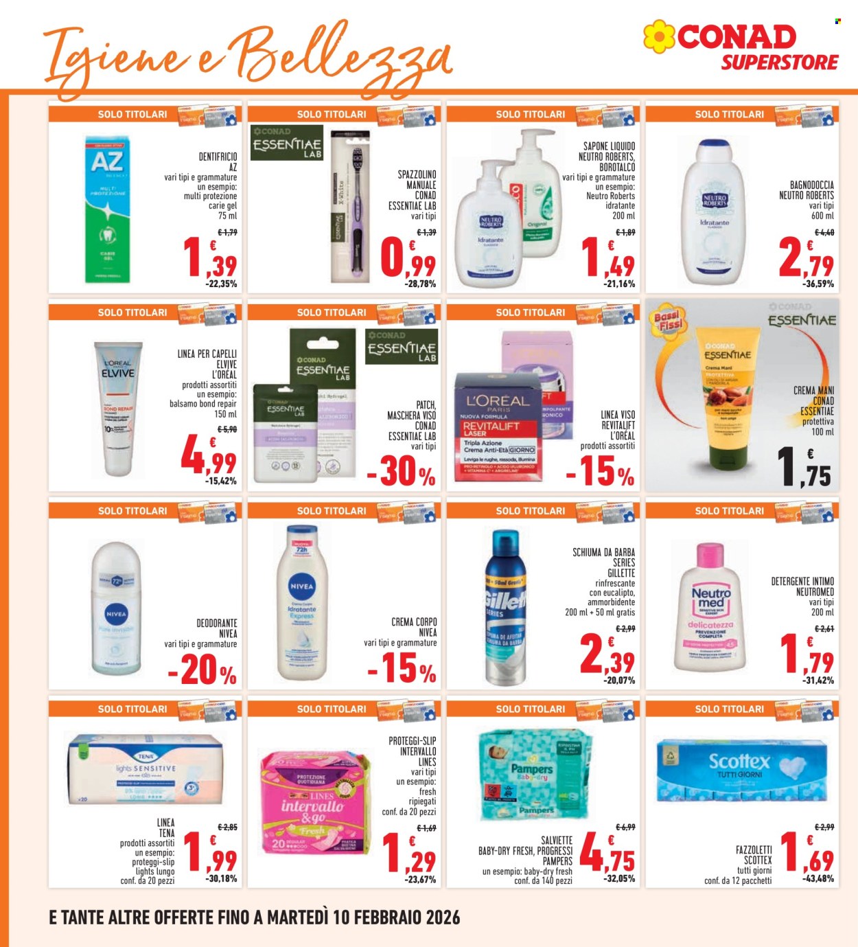 Volantino Conad - 29/1/2026 - 10/2/2026. Pagina 26