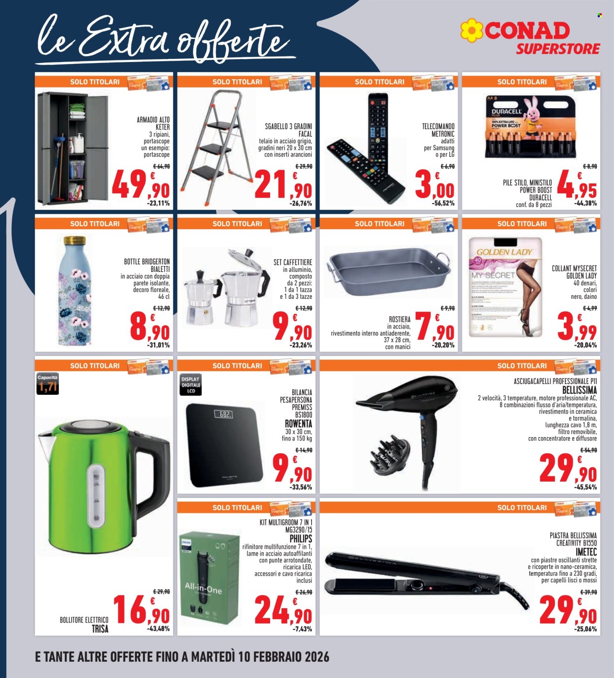 Volantino Conad - 29/1/2026 - 10/2/2026. Pagina 28