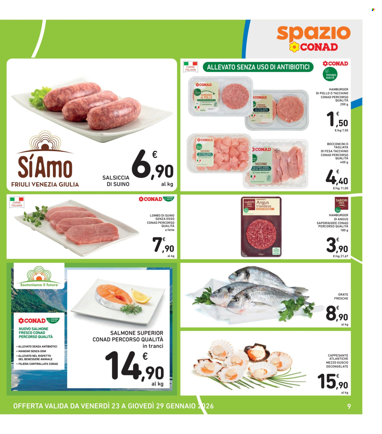 Volantino Spazio Conad - 23/1/2026 - 29/1/2026. Pagina 9