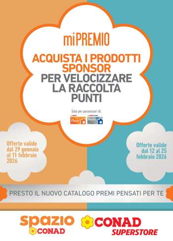 Volantino Conad - 29/1/2026 - 25/2/2026.