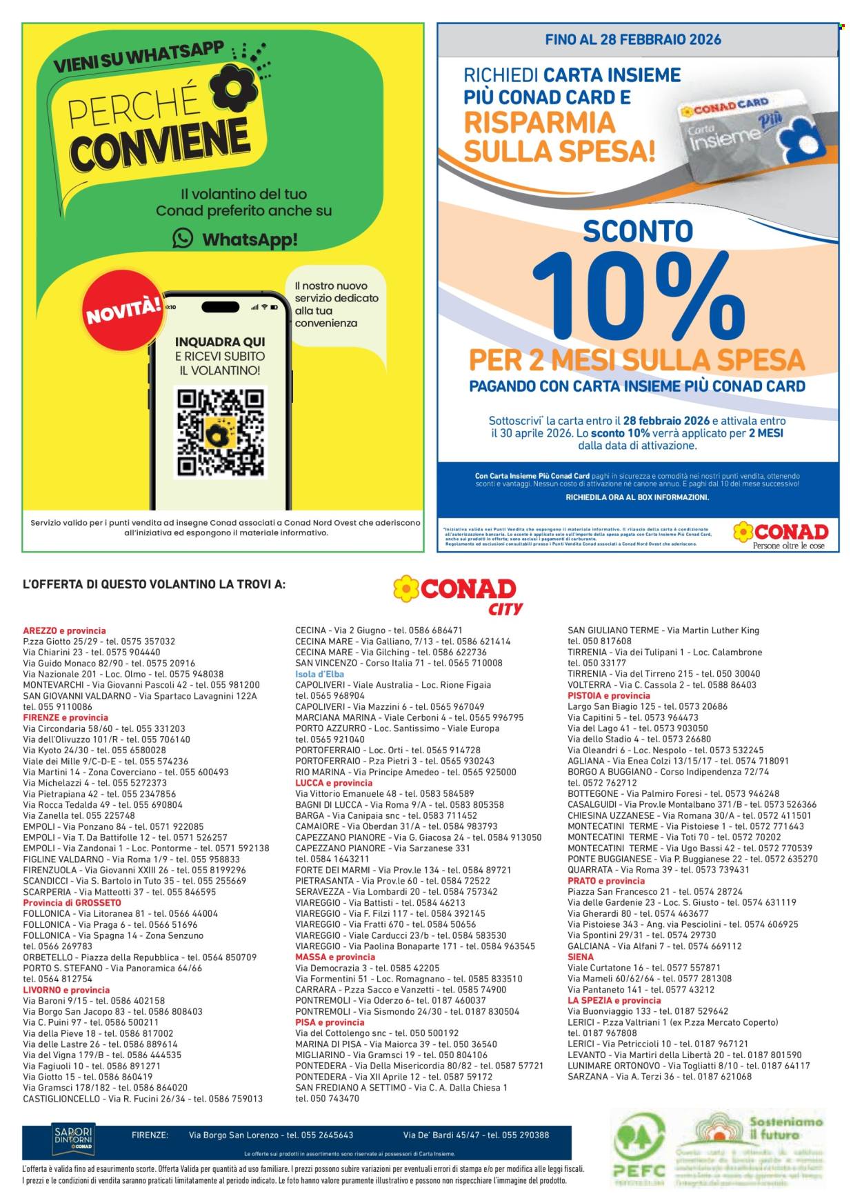 Volantino Conad - 29/1/2026 - 25/2/2026. Pagina 8