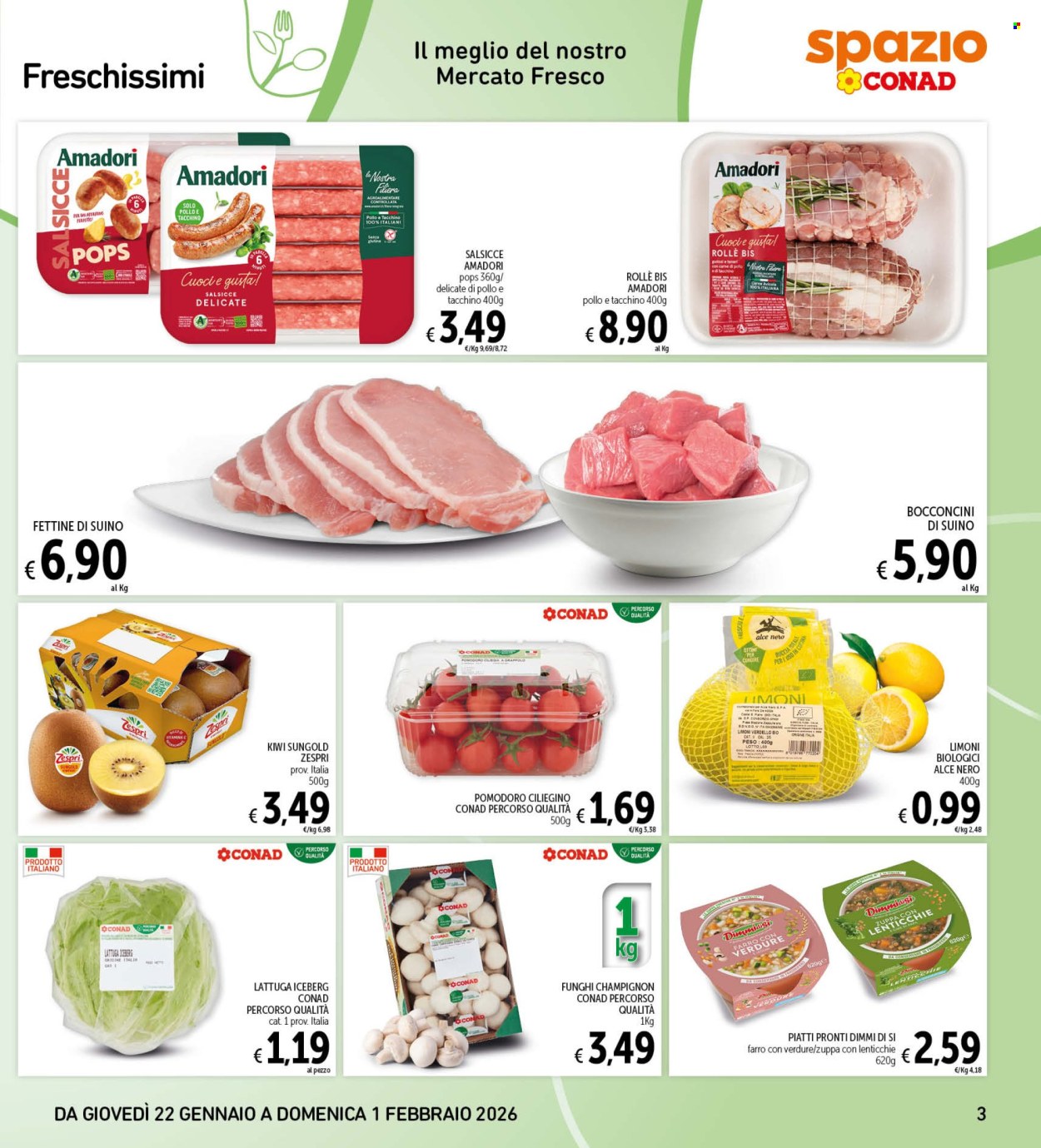 Volantino Spazio Conad - 22/1/2026 - 1/2/2026. Pagina 3