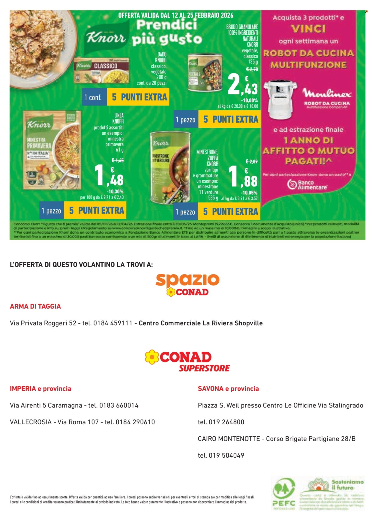 Volantino Conad - 29/1/2026 - 25/2/2026. Pagina 16