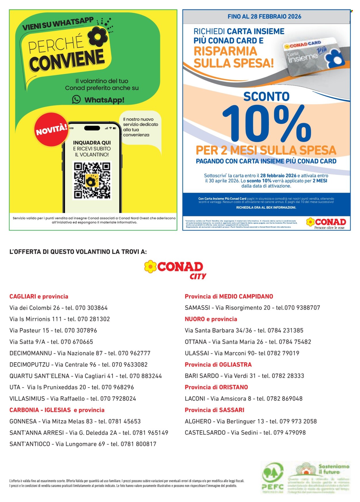 Volantino Conad - 29/1/2026 - 25/2/2026. Pagina 8