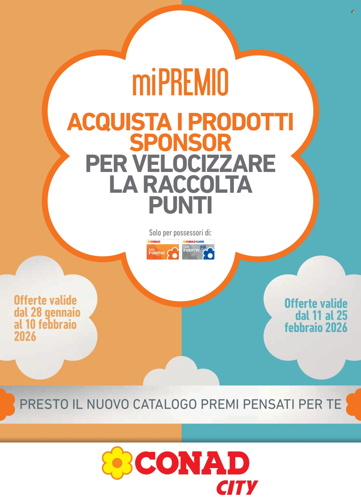 Volantino Conad - 29/1/2026 - 24/2/2026. Pagina 1