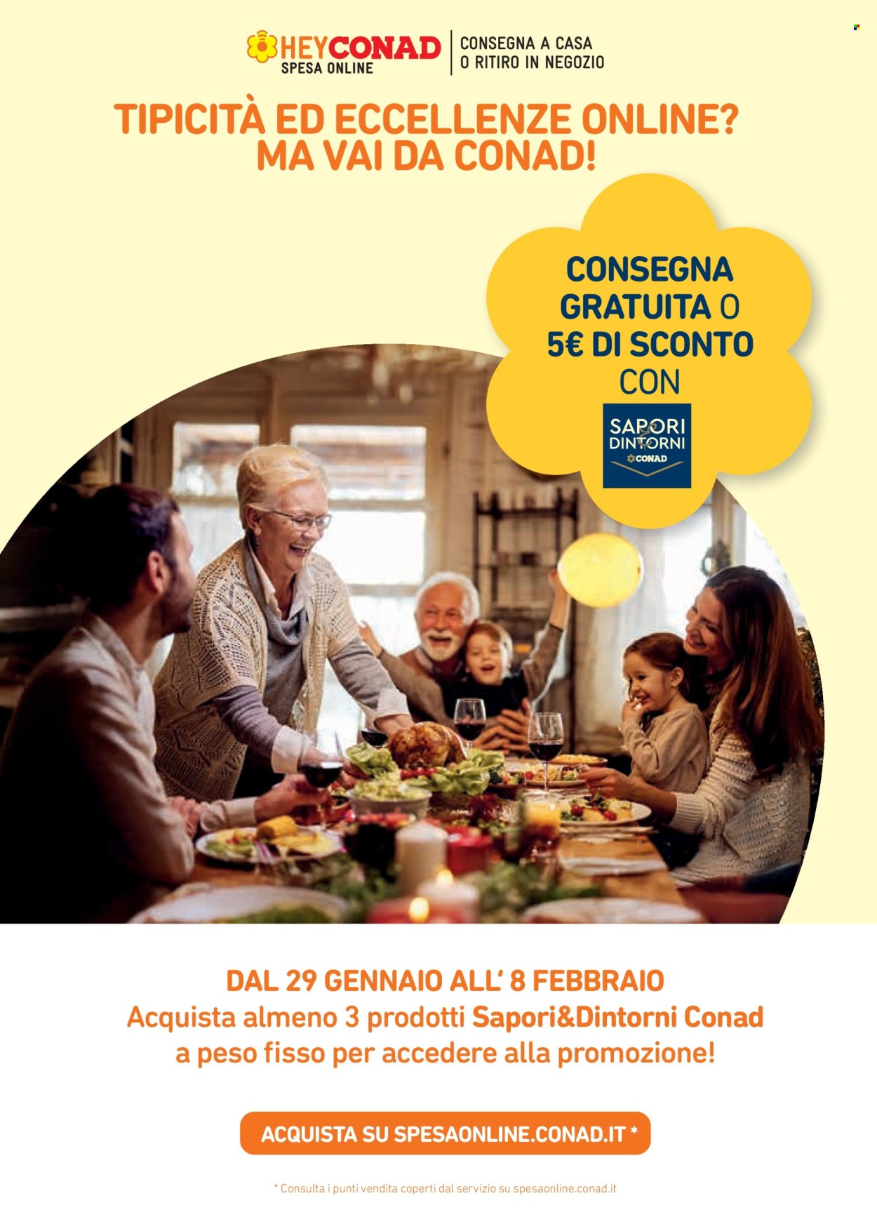Volantino Conad - 29/1/2026 - 24/2/2026. Pagina 2