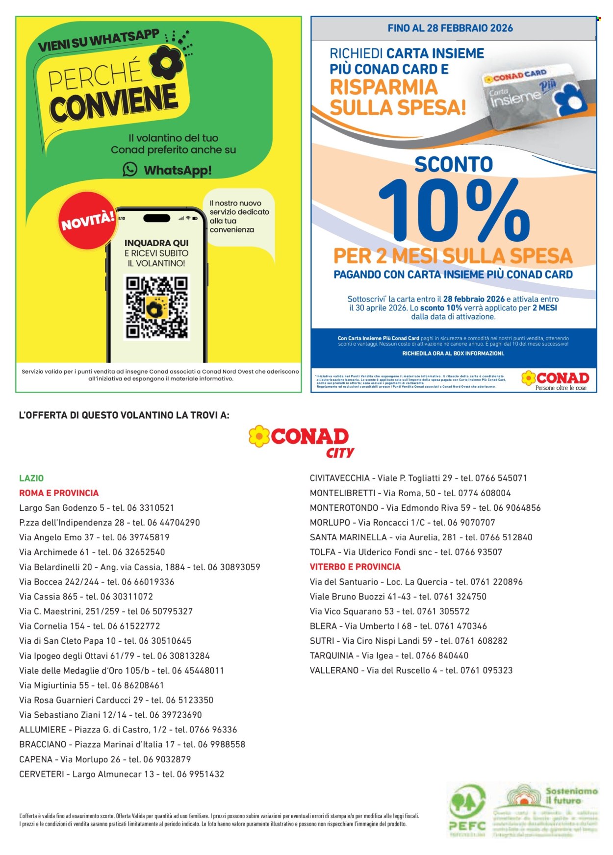 Volantino Conad - 29/1/2026 - 24/2/2026. Pagina 8