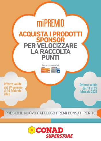 Volantino Conad - 29/1/2026 - 24/2/2026.