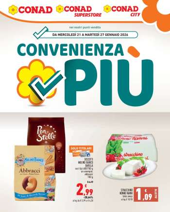 Volantino Conad - 21/1/2026 - 27/1/2026.