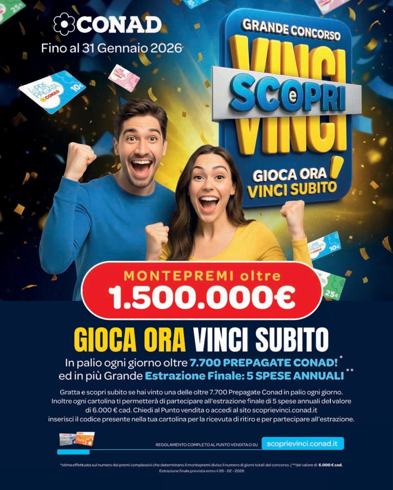 Volantino Conad - 21/1/2026 - 27/1/2026. Pagina 5