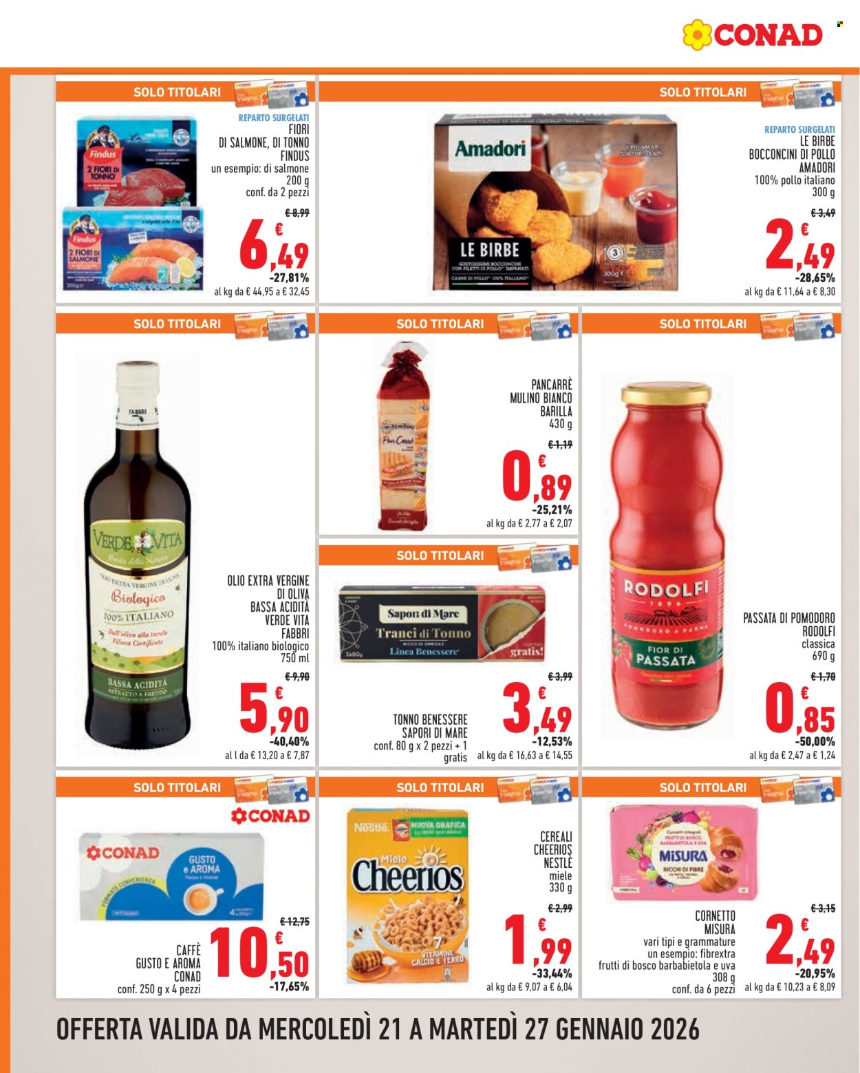 Volantino Conad - 21/1/2026 - 27/1/2026. Pagina 6