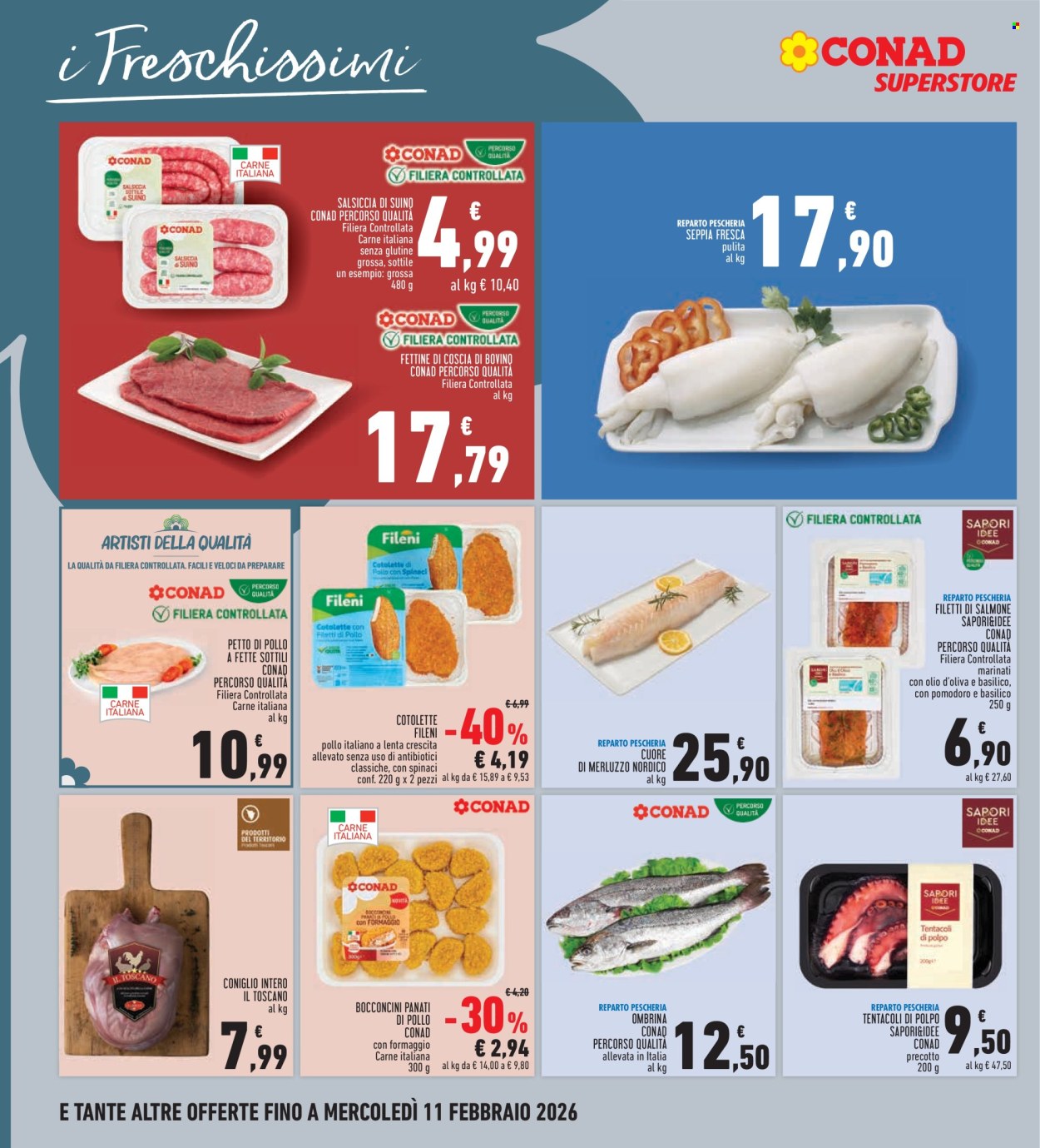 Volantino Conad - 29/1/2026 - 11/2/2026. Pagina 10