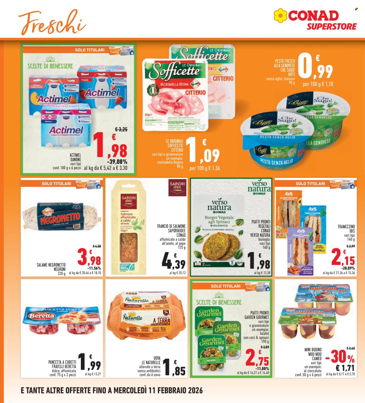 Volantino Conad - 29/1/2026 - 11/2/2026. Pagina 14