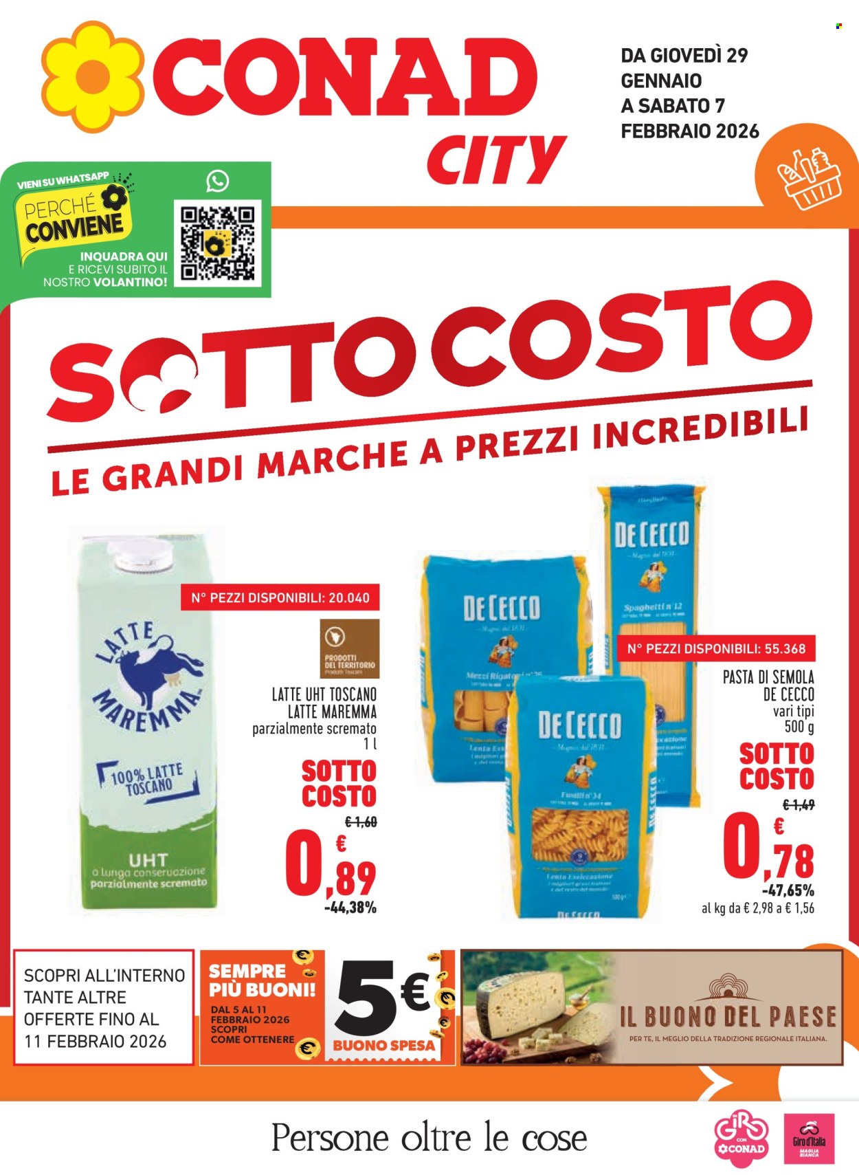Volantino Conad - 29/1/2026 - 11/2/2026. Pagina 1