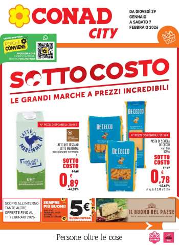 Volantino Conad - 29/1/2026 - 11/2/2026.