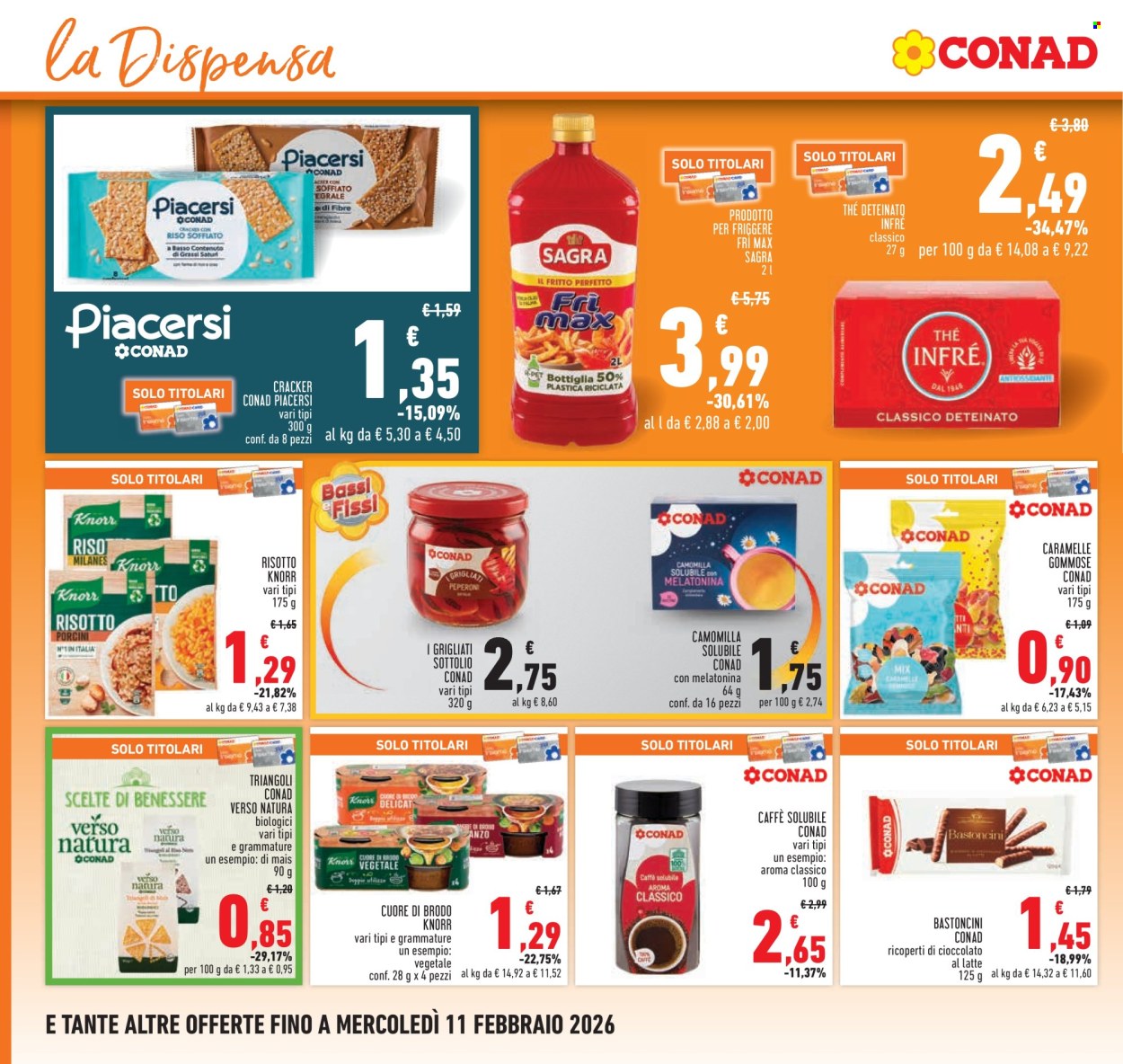 Volantino Conad - 29/1/2026 - 11/2/2026. Pagina 16