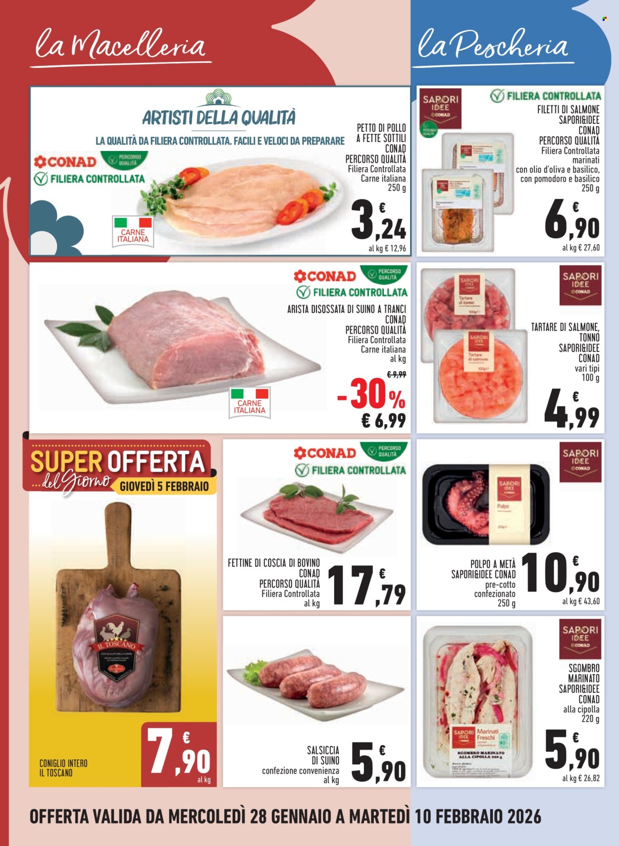 Volantino Conad - 28/1/2026 - 10/2/2026. Pagina 6