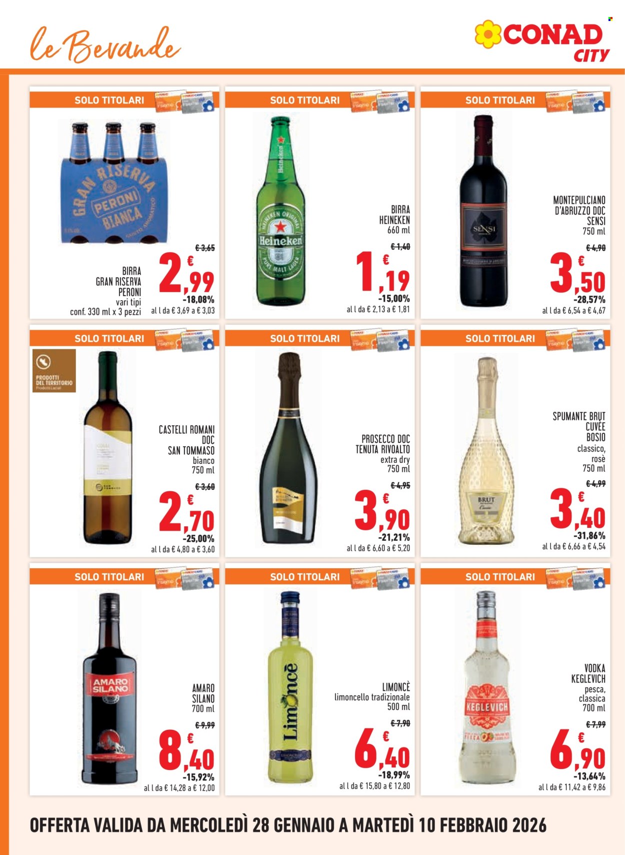Volantino Conad - 28/1/2026 - 10/2/2026. Pagina 14