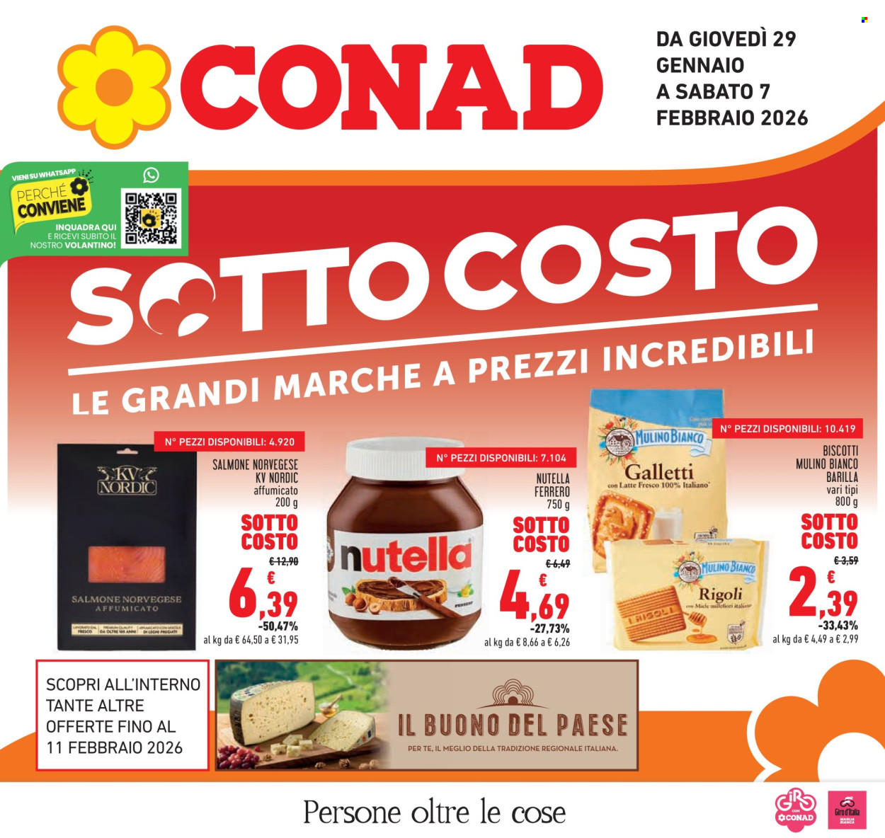 Volantino Conad - 29/1/2026 - 11/2/2026. Pagina 1