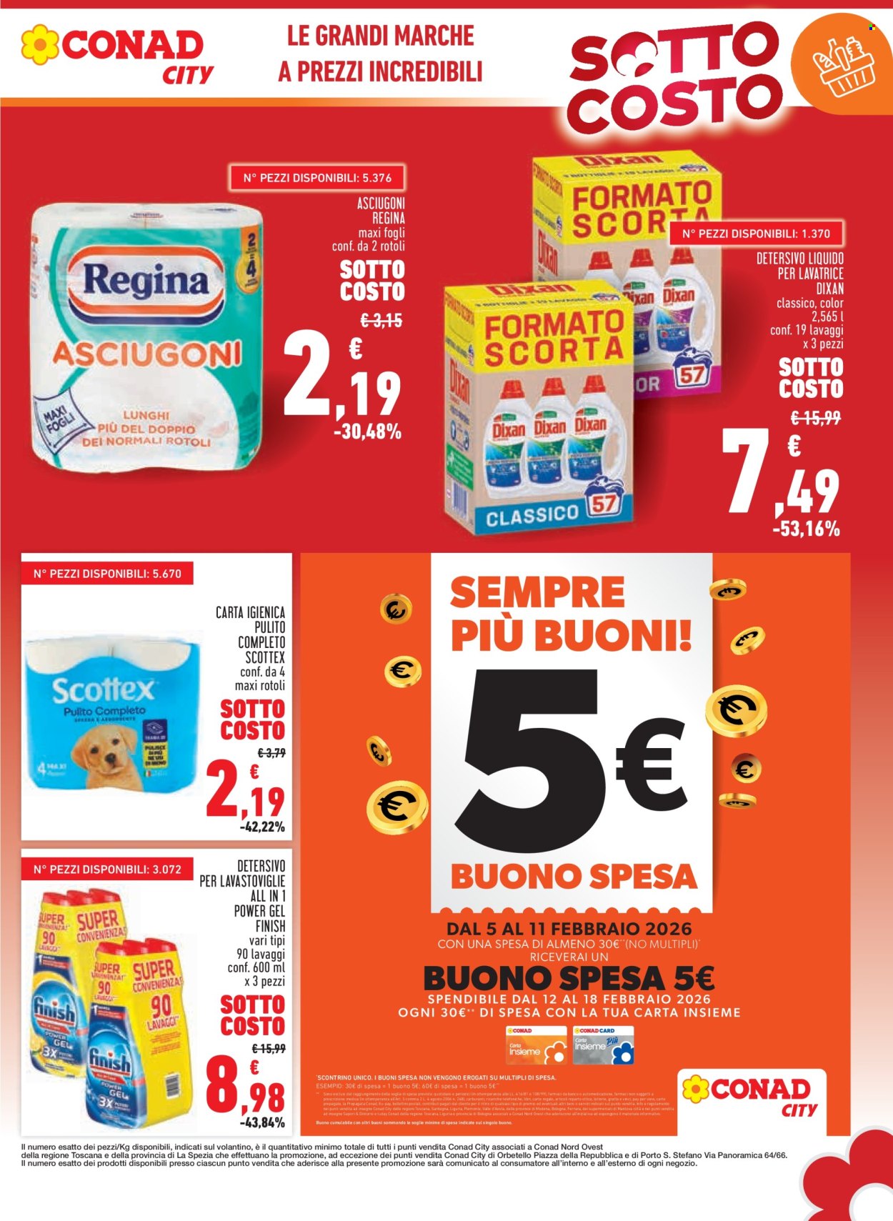 Volantino Conad City - 29/1/2026 - 11/2/2026. Pagina 5