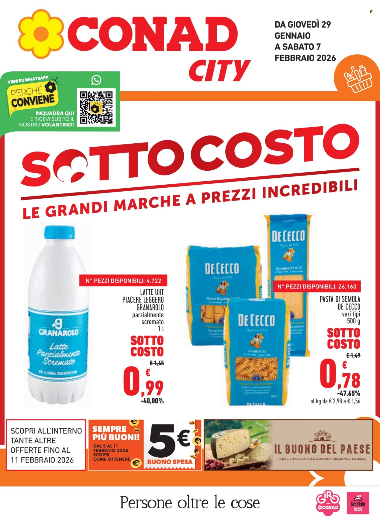 Volantino Conad - 29/1/2026 - 11/2/2026. Pagina 1