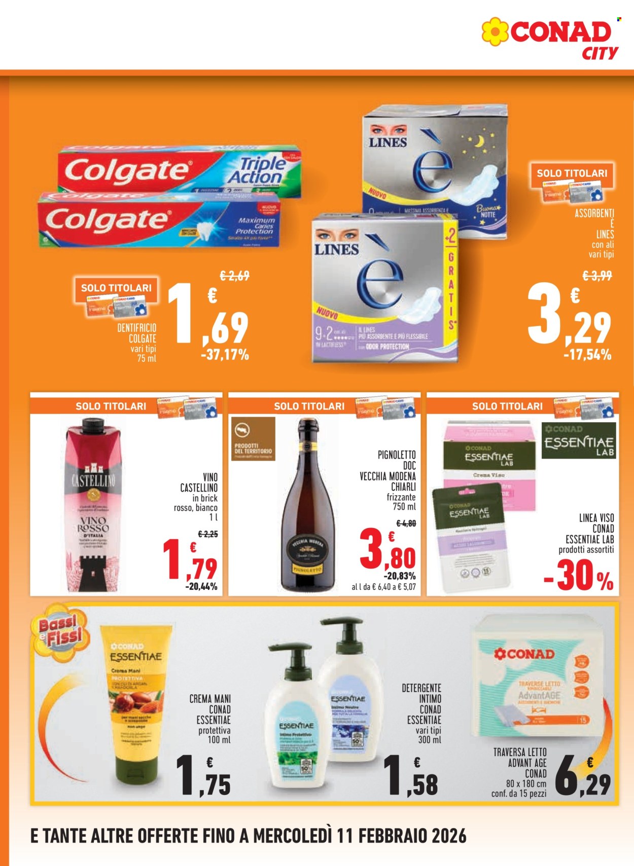 Volantino Conad - 29/1/2026 - 11/2/2026. Pagina 14