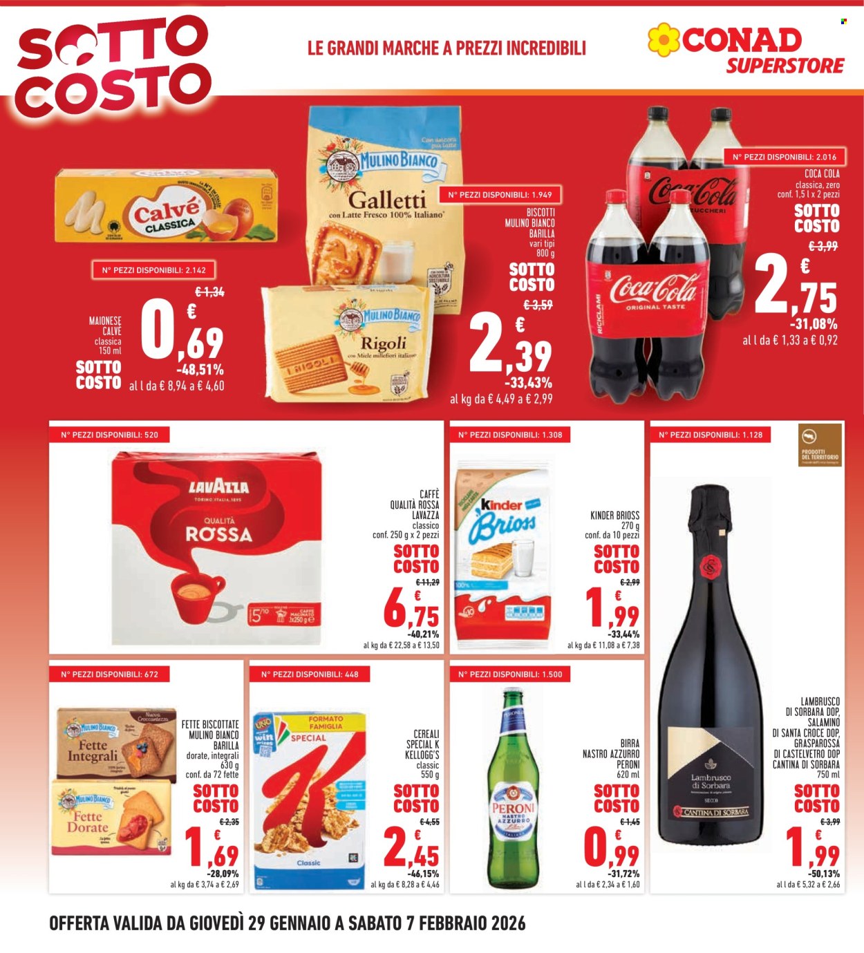 Volantino Conad Superstore - 29/1/2026 - 11/2/2026. Pagina 4