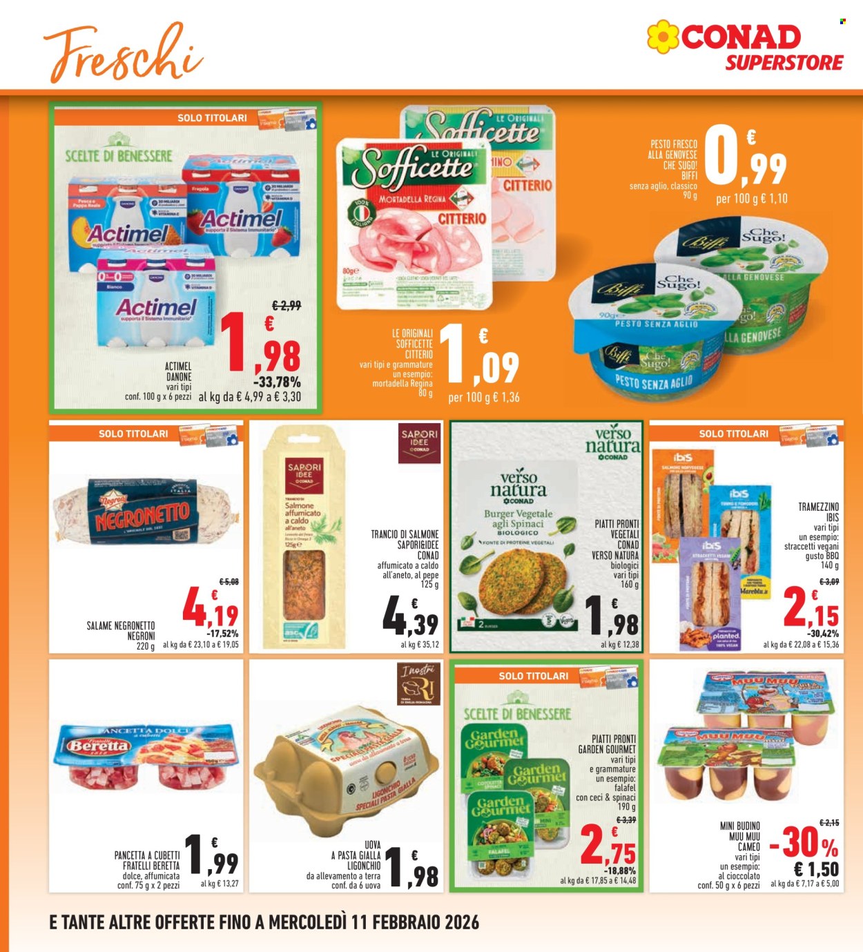 Volantino Conad Superstore - 29/1/2026 - 11/2/2026. Pagina 14