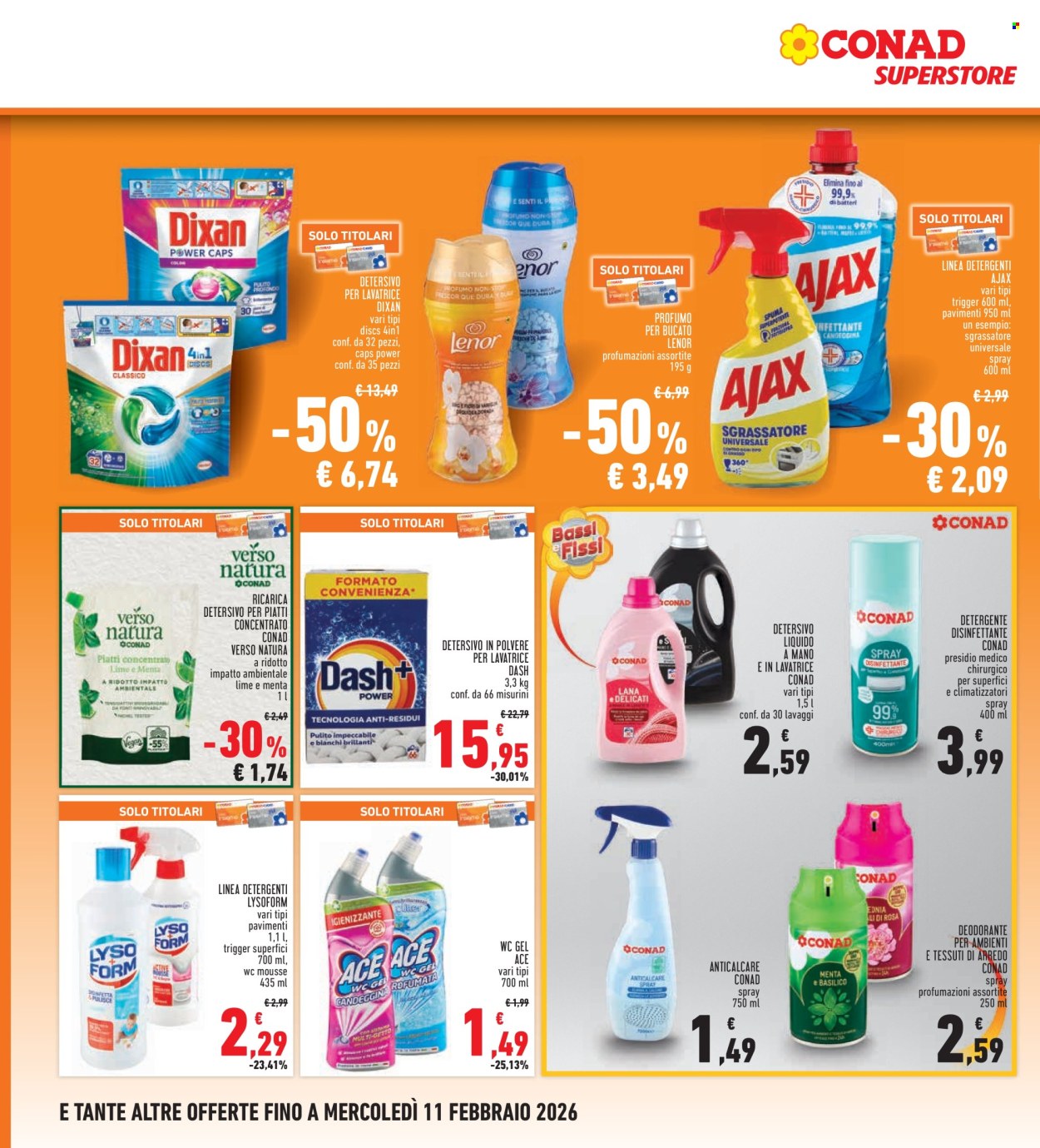 Volantino Conad Superstore - 29/1/2026 - 11/2/2026. Pagina 26