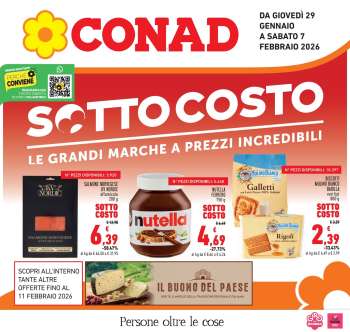 Volantino Conad - 29/1/2026 - 11/2/2026.