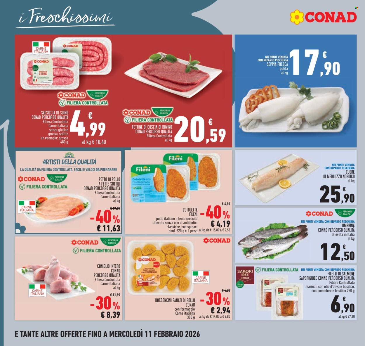 Volantino Conad - 29/1/2026 - 11/2/2026. Pagina 10