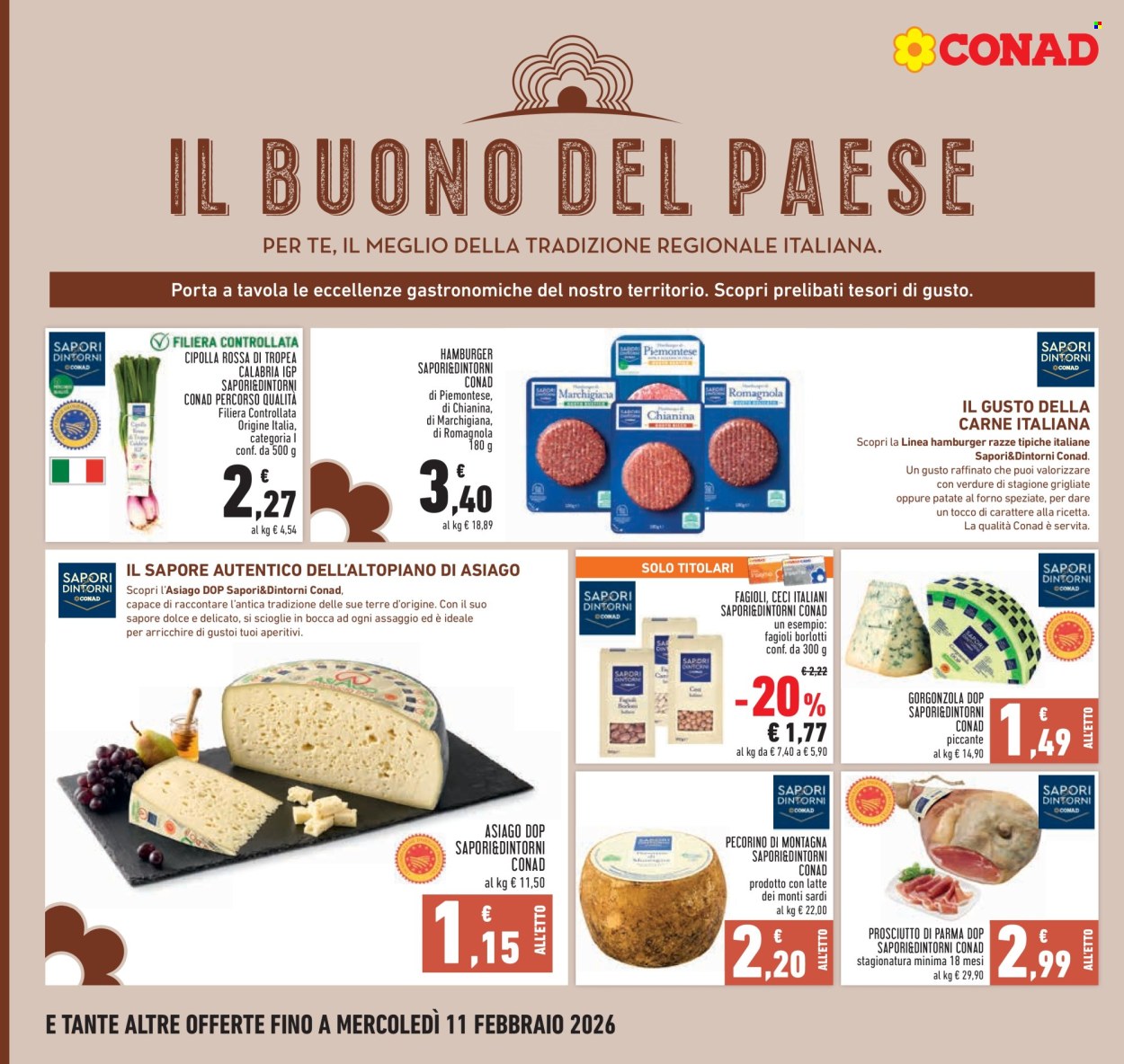 Volantino Conad - 29/1/2026 - 11/2/2026. Pagina 18