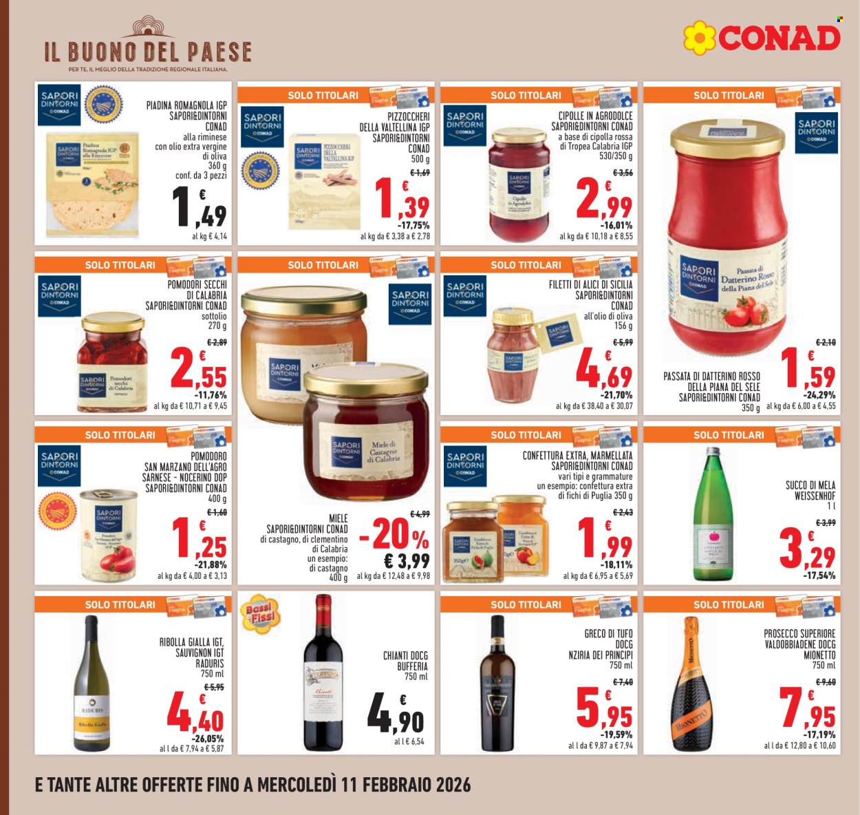 Volantino Conad - 29/1/2026 - 11/2/2026. Pagina 20