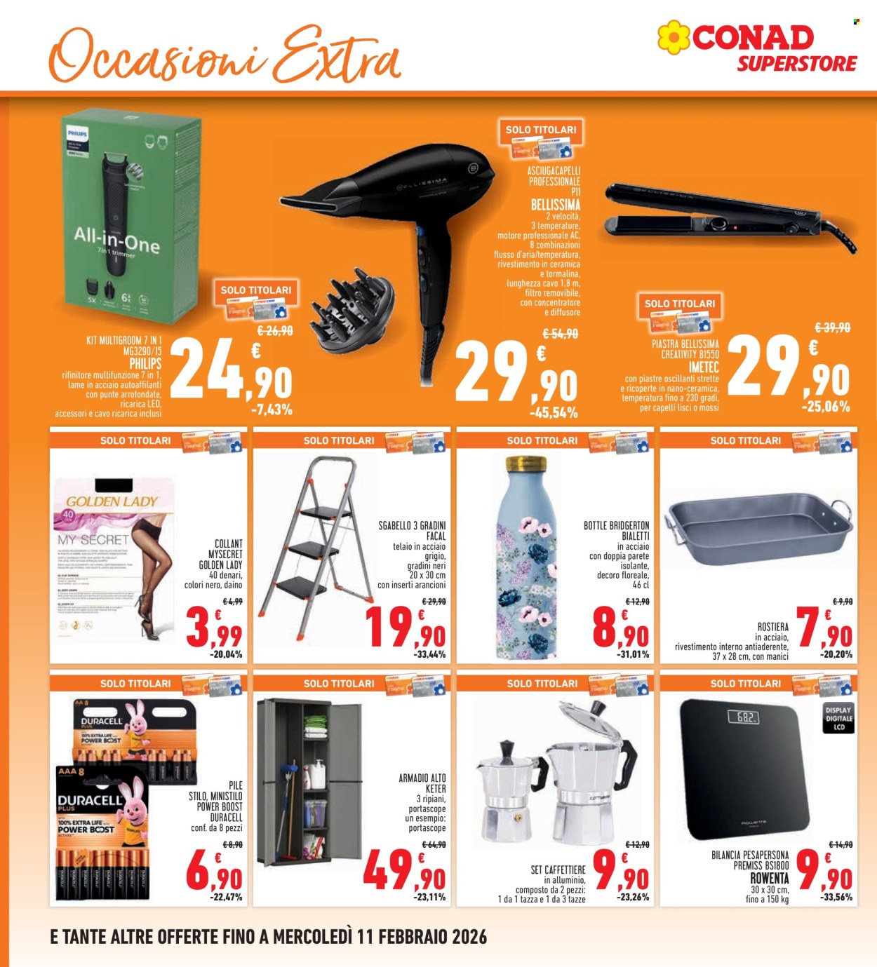Volantino Conad - 29/1/2026 - 11/2/2026. Pagina 28