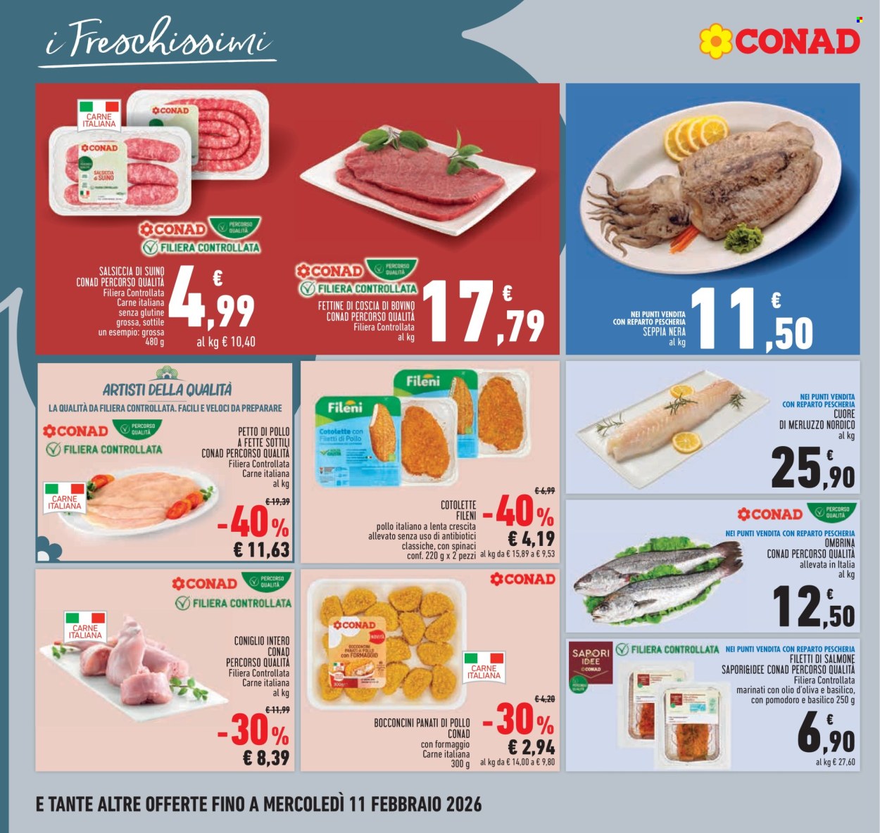 Volantino Conad - 29/1/2026 - 11/2/2026. Pagina 10