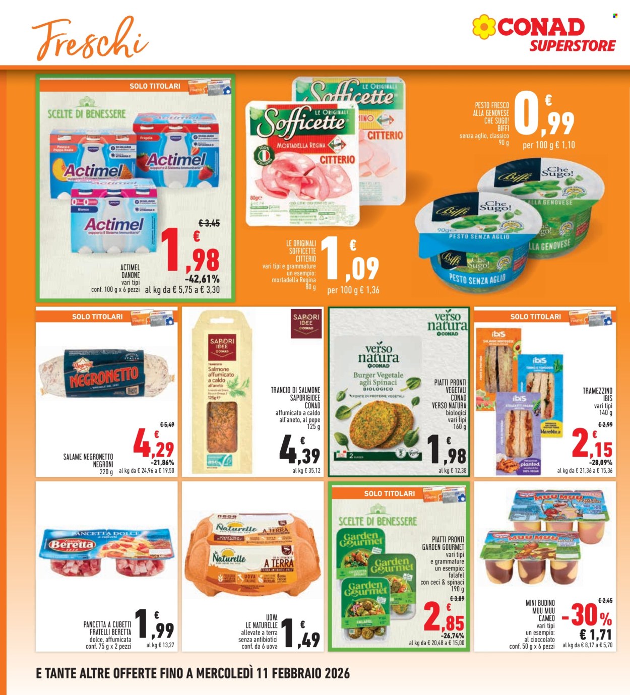 Volantino Conad Superstore - 29/1/2026 - 11/2/2026. Pagina 14