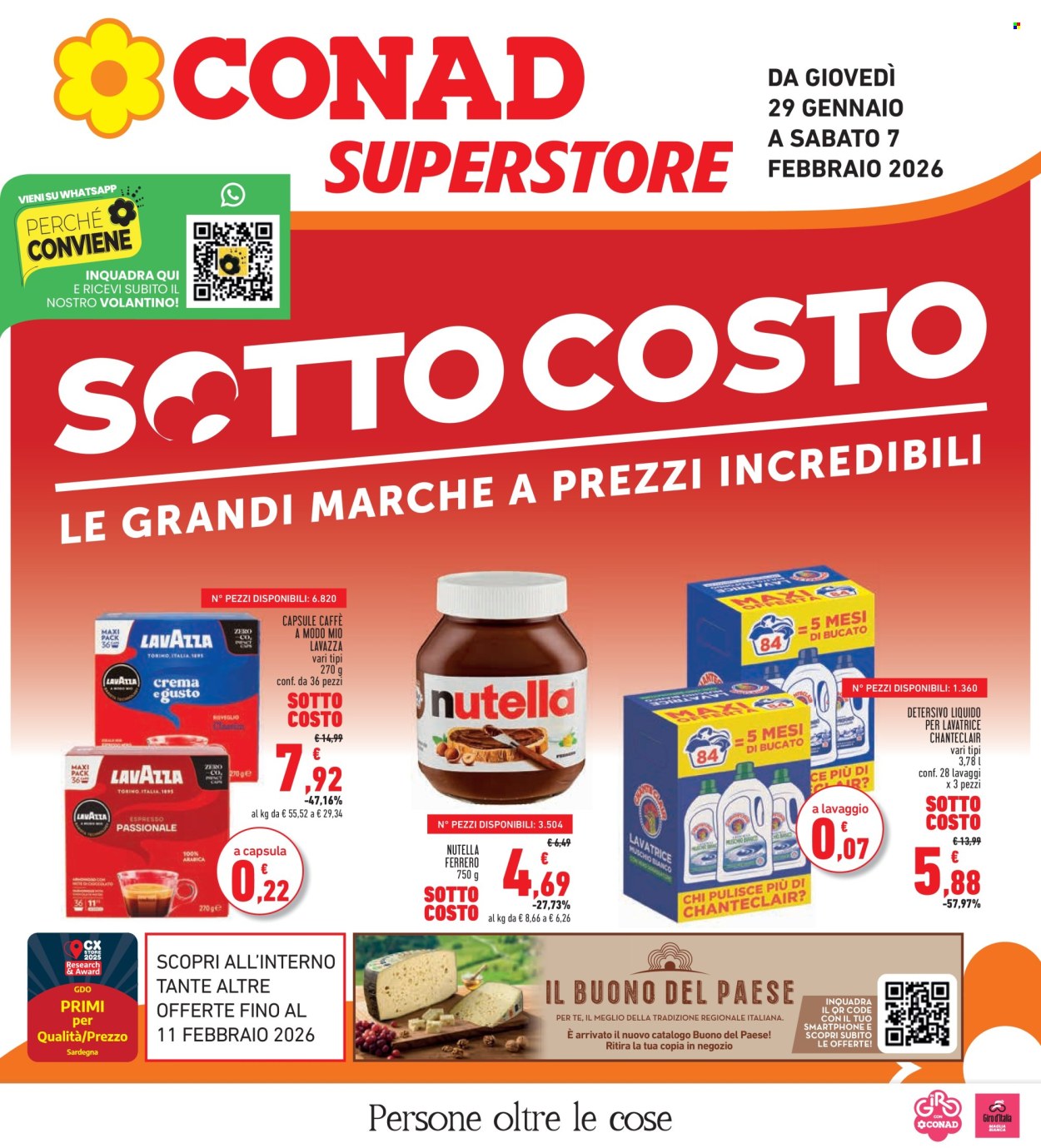 Volantino Conad - 29/1/2026 - 11/2/2026. Pagina 1