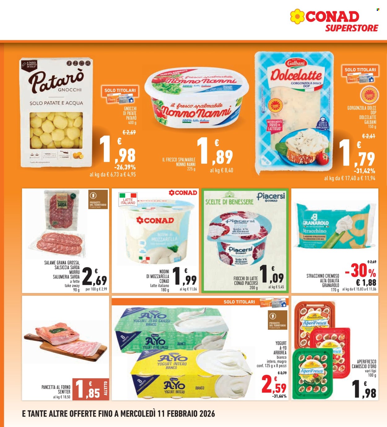 Volantino Conad - 29/1/2026 - 11/2/2026. Pagina 12