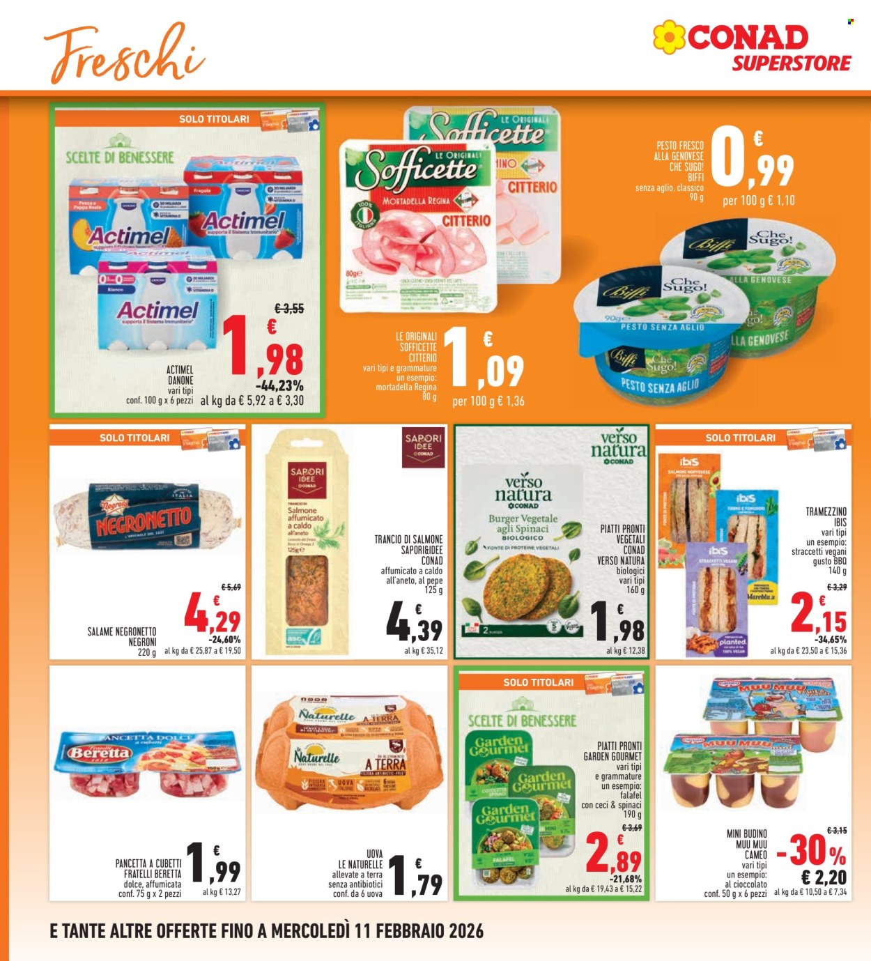 Volantino Conad - 29/1/2026 - 11/2/2026. Pagina 14
