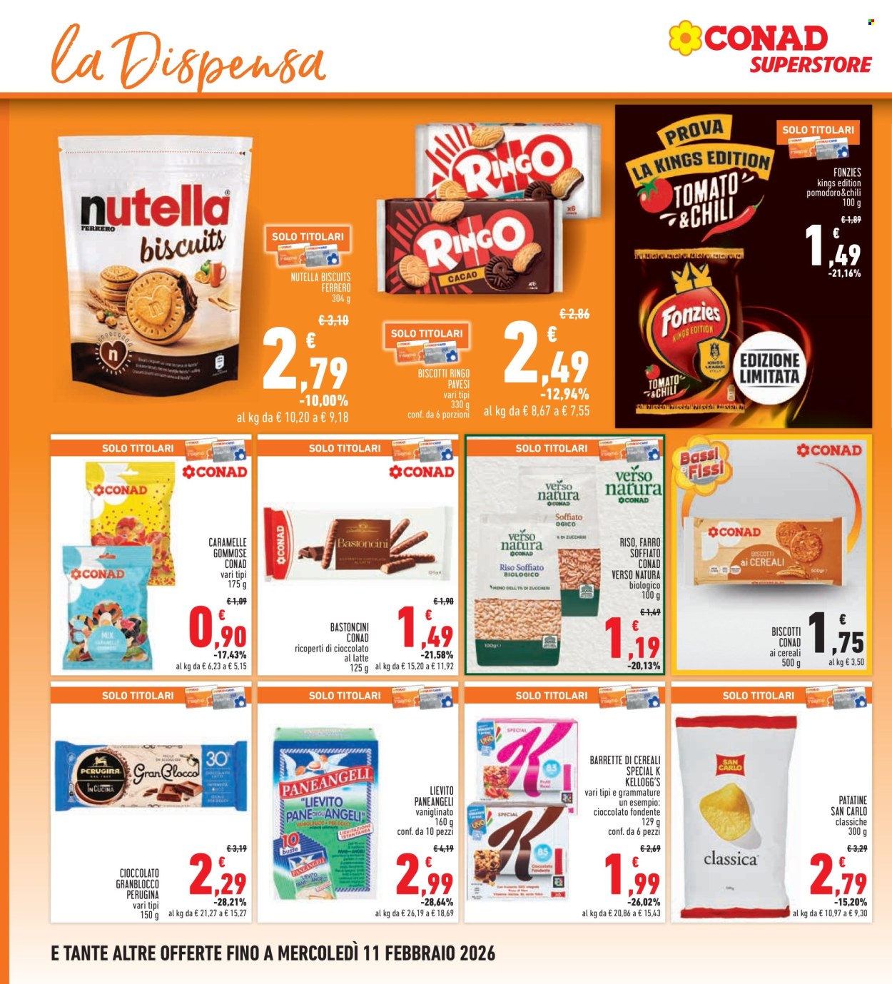 Volantino Conad - 29/1/2026 - 11/2/2026. Pagina 18