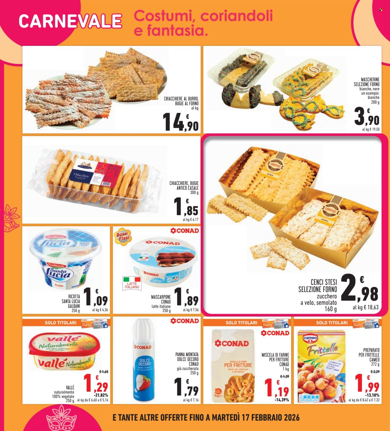 Volantino Conad - 29/1/2026 - 11/2/2026. Pagina 20