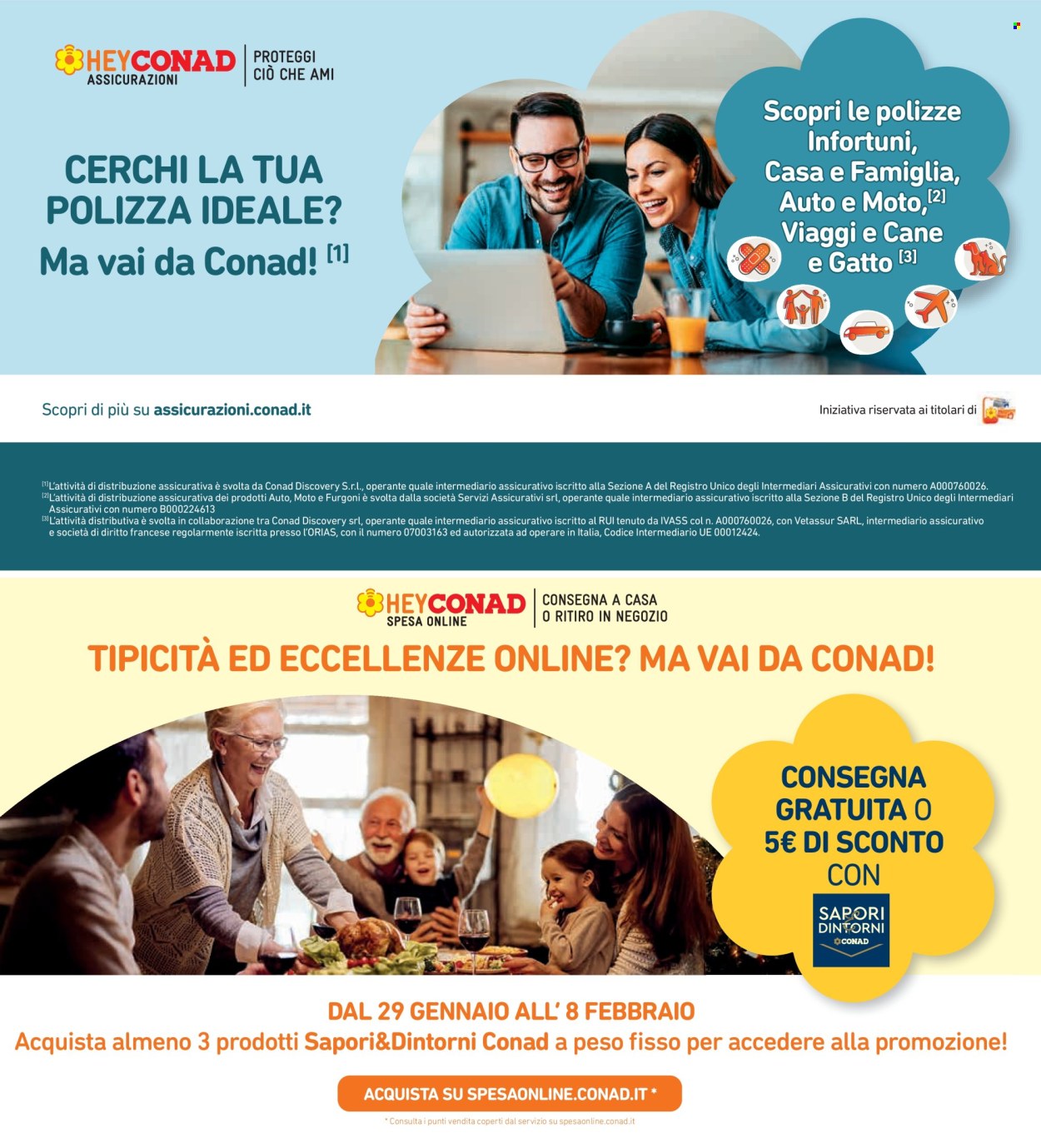 Volantino Conad - 29/1/2026 - 11/2/2026. Pagina 29