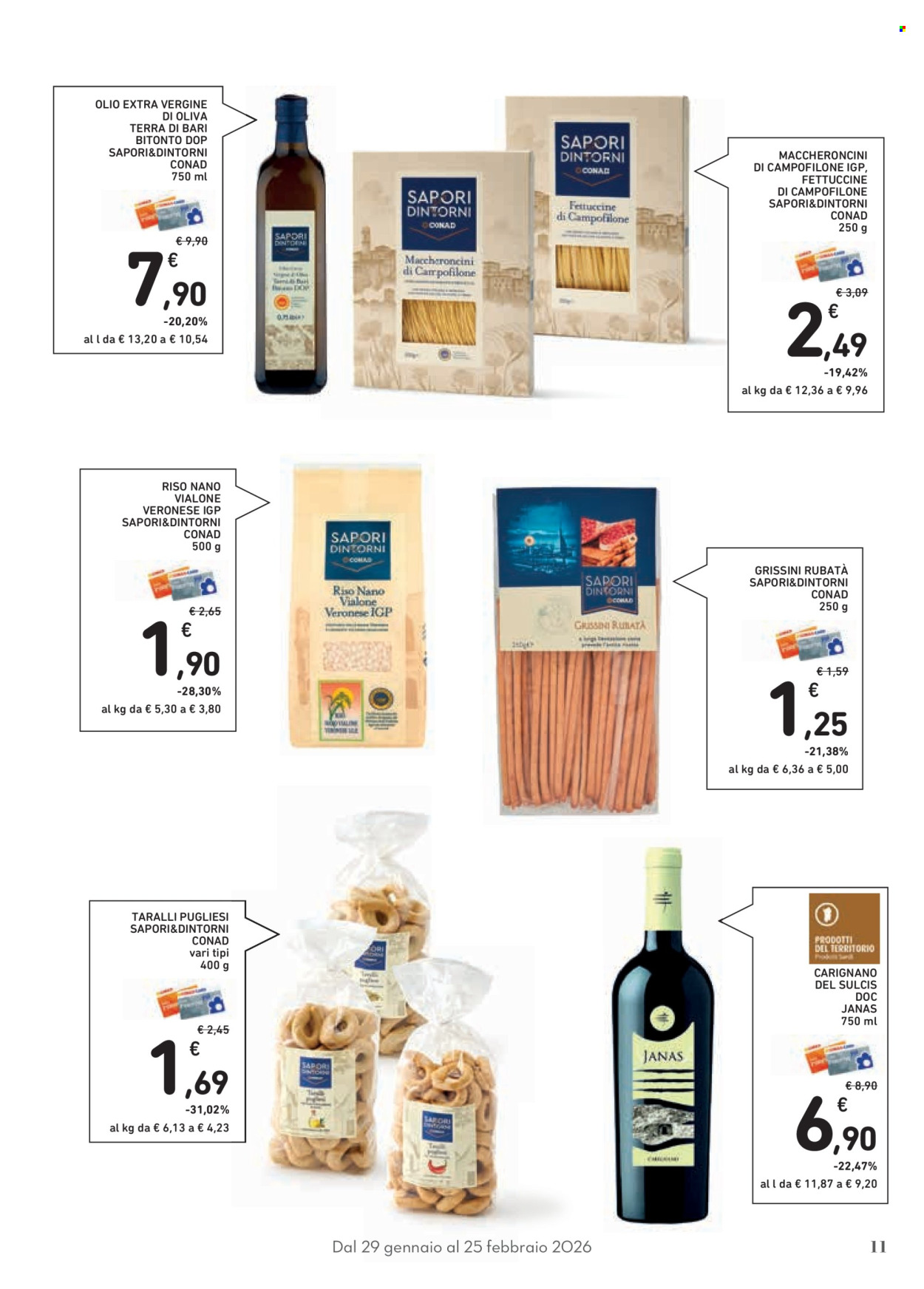 Volantino Conad - 29/1/2026 - 25/2/2026. Pagina 11